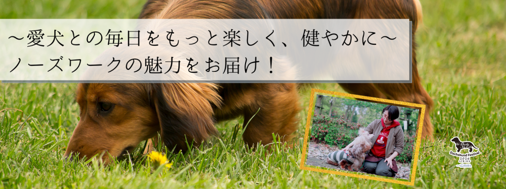 ～愛犬との毎日をもっと楽しく、健やかに～ ノーズワークの魅力をお届け！